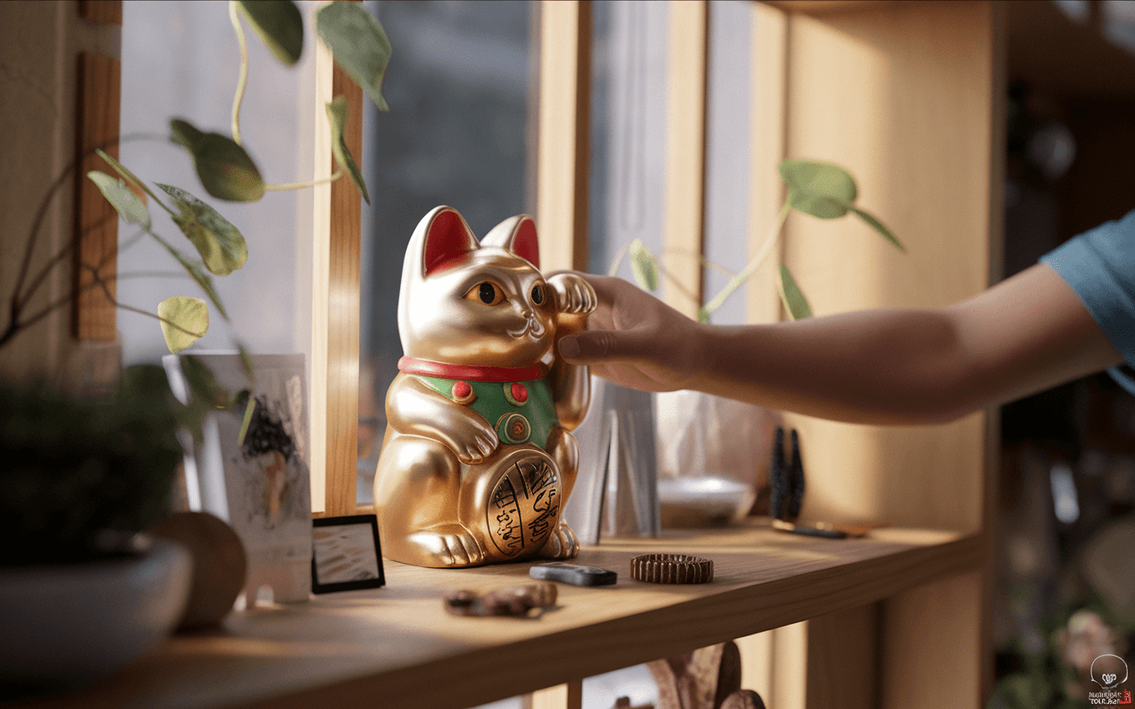 Chat Porte Bonheur Japonais L Art Du Maneki Neko 