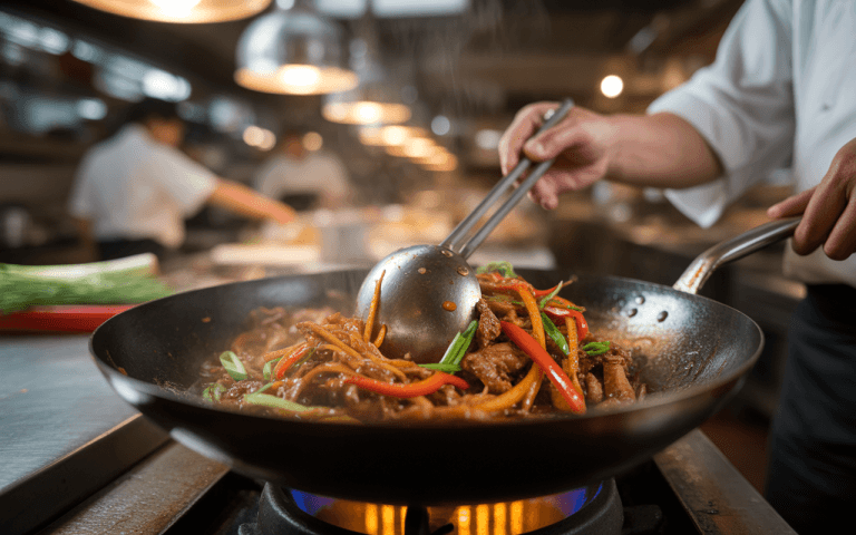 Recette de Sauté de Porc Asiatiques aux Légumes Savoureux 🥢